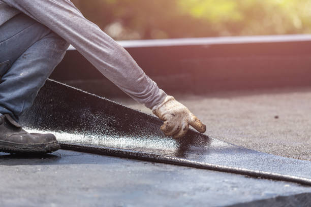 Professional Emergency Waterproofing technician working in Oakland, NJ